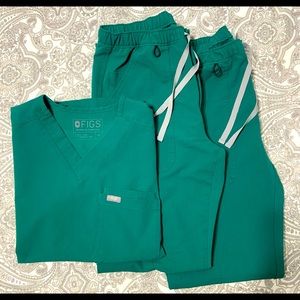 Figs Green Hunter Set